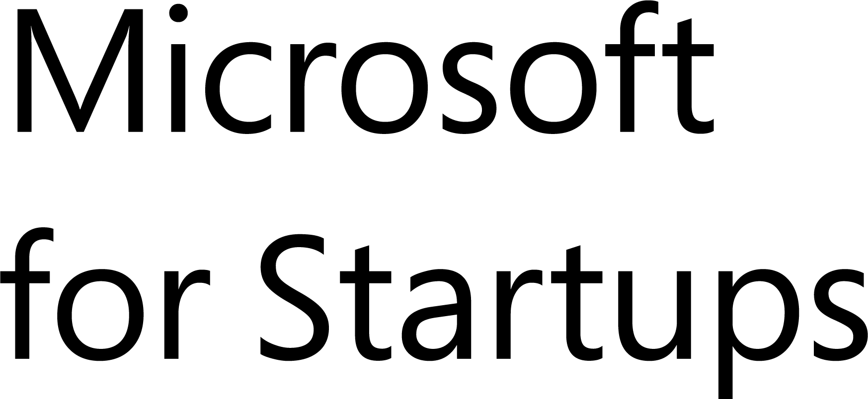 Microsoft for Startup Logo